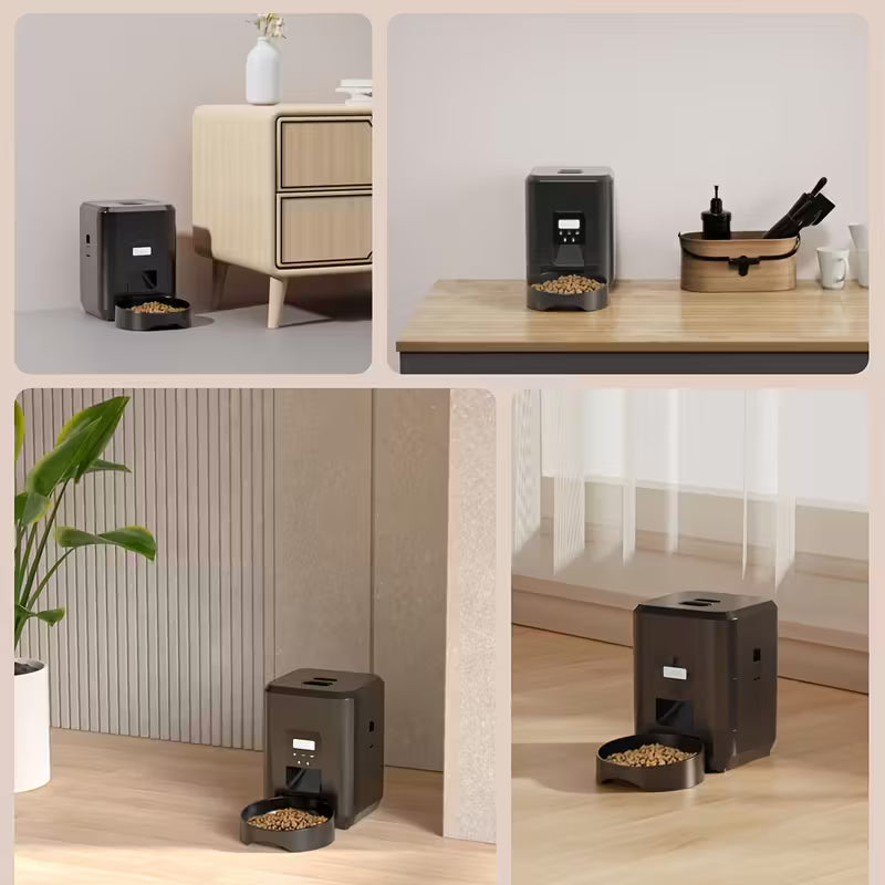 FurCare™ Smart Pet Feeder (2.4GHz Wi-Fi) — App Control + Scheduled Meals